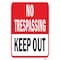 Signmission Safety Sign, 12 in Height, Aluminum, 24950 A-1218-24950 - alternate 1